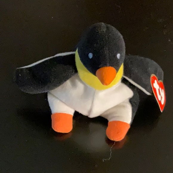 Ty Toys Waddle The Duck 993 Ty Teenie Beanie Babies Mini Plush